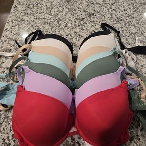 Women's Multi-Color Bra Set